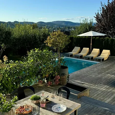 Family With Swimming Pool In Holiday home Skien